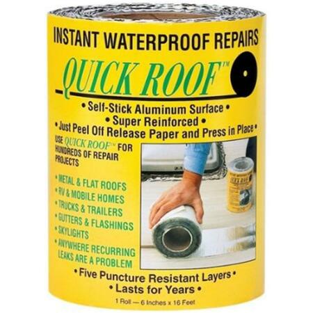 COFAIR PROD Quick-Roof Waterproof Repair - 6 In. x 25 Ft. C6Q-QR625